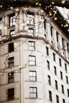 old building in the city, downtown montreal