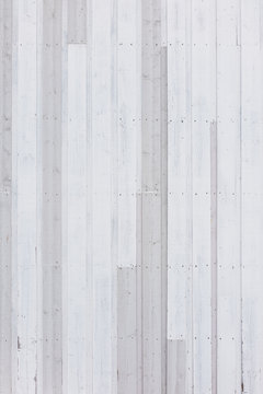 White wooden plank wall