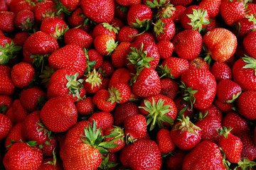 Fresh strawberry - Food Frame Background