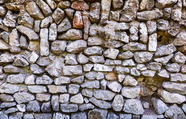 Stone wall as creative background texture