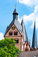 Fototapeta na wymiar Marienkirche Barbarossastadt Gelnhausen
