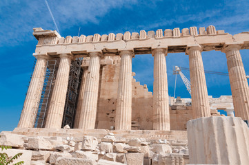 Obraz premium The Parthenon temple, Athens, Greece