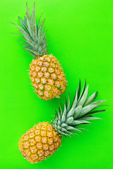 Obraz premium Summer tropical fruit composition