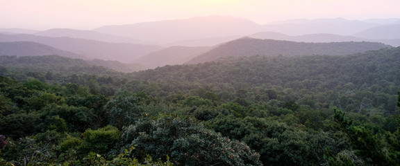 Shenandoah Pink Sunset Layers