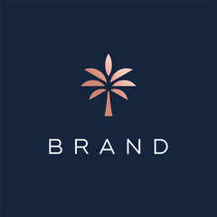 Palm Logo Design Template
