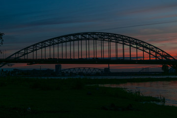 Obraz premium the Iconic Waalbridge in Nijmegen