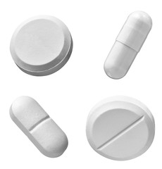 white pill medical drug medication