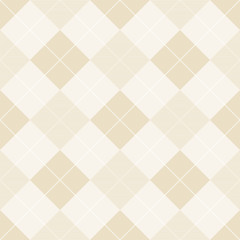 Fototapeta premium Seamless pattern of diagonal plaid. Vector illustration