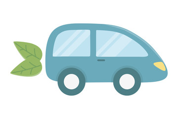 Eco car and save planet design