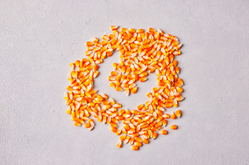 Corn with C Letter Shape