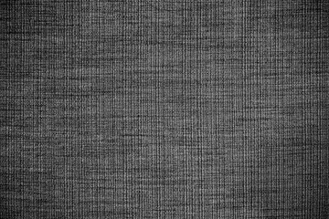 Fototapeta na wymiar Black linen fabric texture or background.