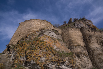 walls of atskuri fortress