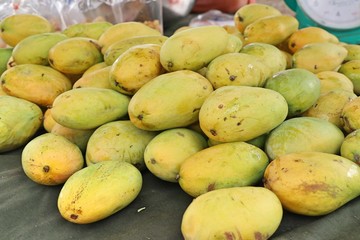 mango fruit at the street food