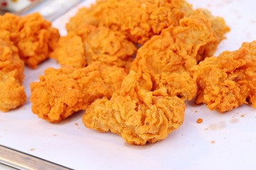 Fried chicken at street food