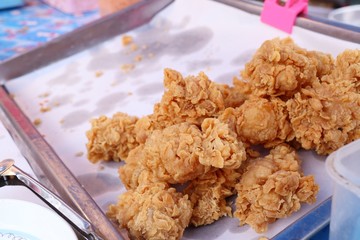 Fried chicken at street food