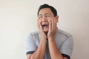 Sad Crying Man