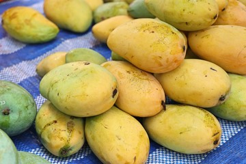 mango fruit at the street food