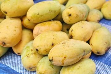 mango fruit at the street food