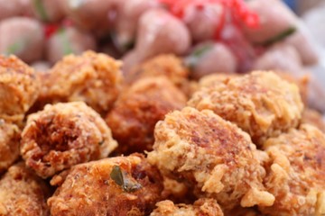 Fermented pork with fried rice spicy