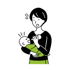 Mothers who have troubled parenting.