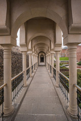 hallway in oriental complex of rabati fortress