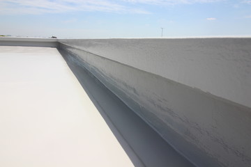 分譲マンションのウレタン塗膜での屋上防水工事