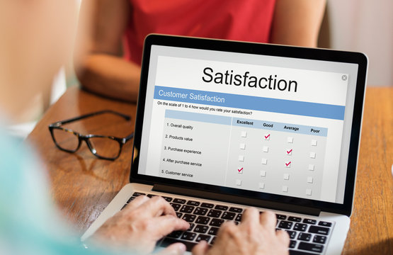 Online satisfaction rating