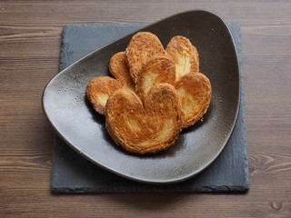 하트생지과자, 하트모양 과자