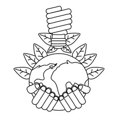 Eco city and save planet design