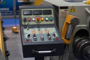 Automatic control panel, large machines
