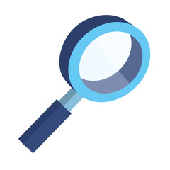 search magnifying glass isolated icon