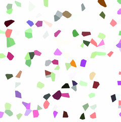 Background of dots in abstract style on white background. Geometric background. red background. Graphic dots art.