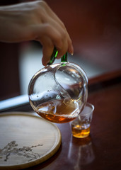 Chinese tea ceremony set the show for exchange student,