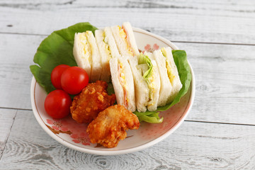 美味しそうなサンドイッチ