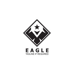 Eagle logo inspiration vector template