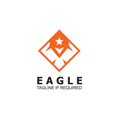 Eagle logo inspiration vector template