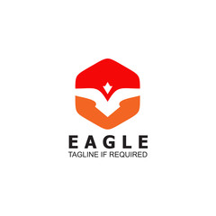 Eagle logo inspiration vector template