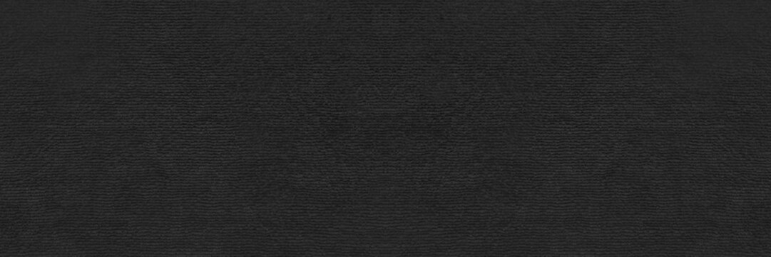 panorama of Clean black paper texture. High resolution photo.,black background