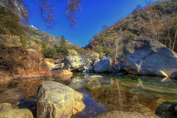 lake in the mountains