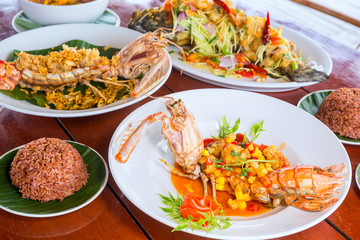 Seafood Dinner