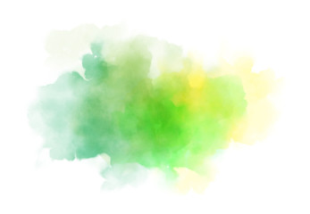 Obraz premium Abstract watercolor digital art painting soft focus for texture background