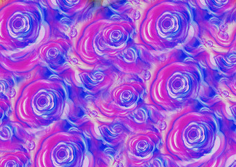 Colorful swirl abstract background.Digital art colorful background. Colors pattern background for web design wallpaper,	