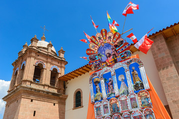 San Cristobal church, Cusco ciiy, Peru