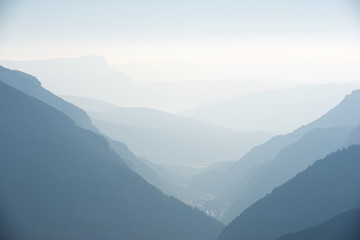 Fototapeta premium Hills in Pyrenees
