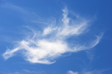 Sky background view