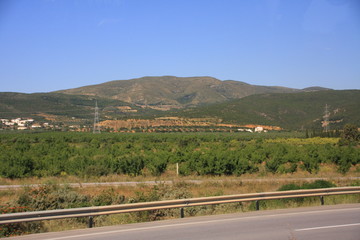 paysage rural en Tunisie