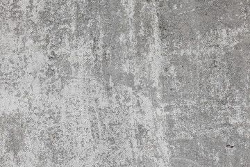 The texture of old concrete wall for background with a concrete splash on the wall 