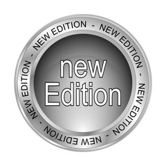 New Edition Button - 3D illustration
