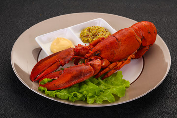Luxury Lobster with sauce