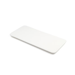white ceramic square plate tableware